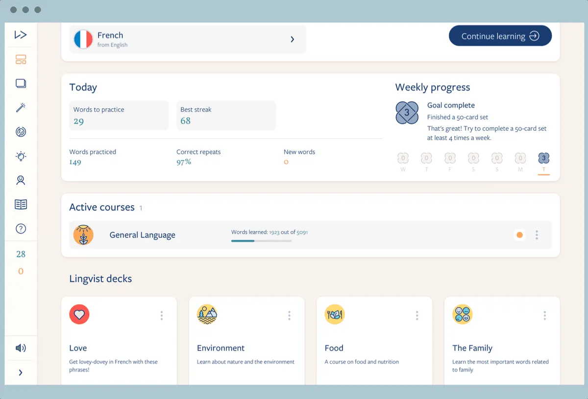 Lingvist: avis sur le logiciel de gestion des opérations: fonctionnalités, avantages, inconvénients et tarifs Lingvist: avis sur le logiciel de gestion des opérations: fonctionnalités, avantages, inconvénients et tarifs
