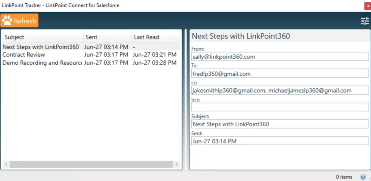 Interface LinkPoint360: fonctionnalités, prix, alternatives