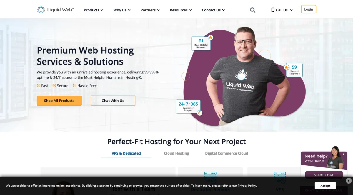 Interface Liquid Web : fonctionnalités, prix, alternatives