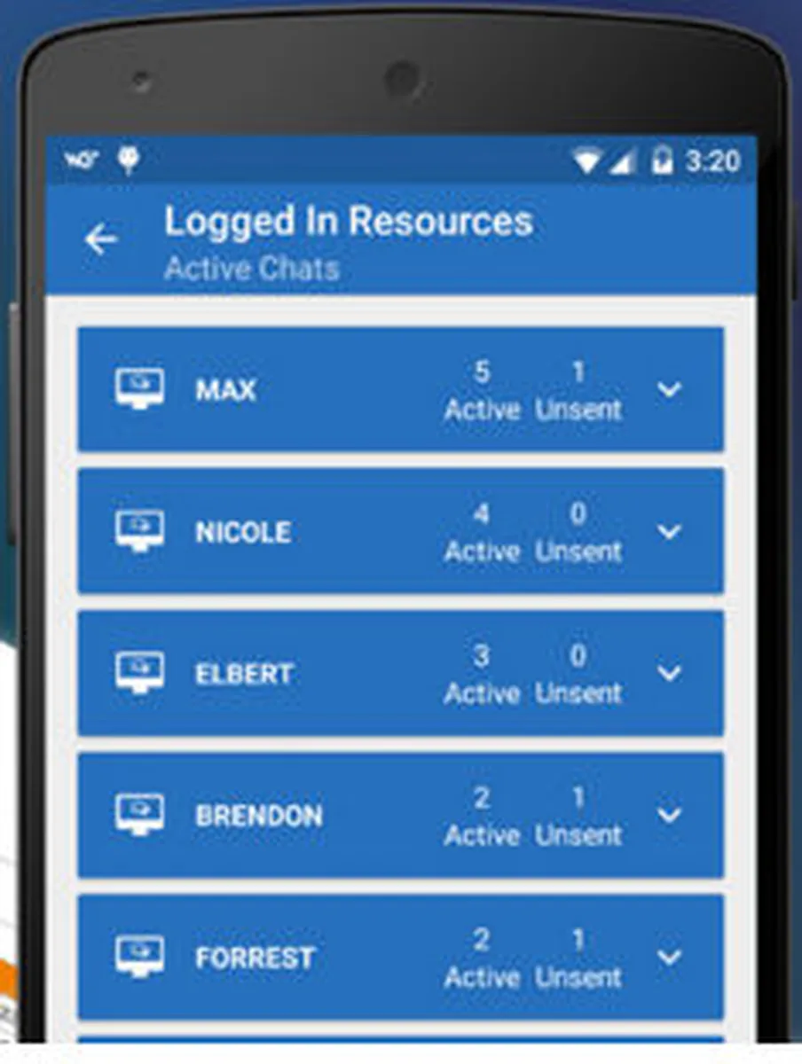 Interface LiveAdmins: image, ergonomie, alternatives
