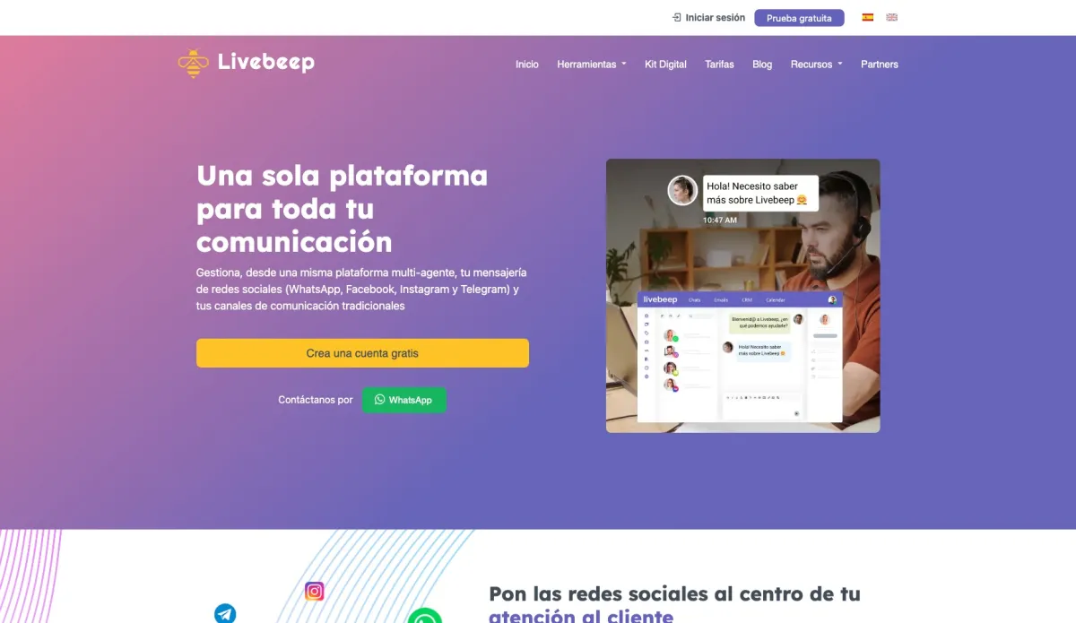 Interface Livebeep : fonctionnalités, prix, alternatives