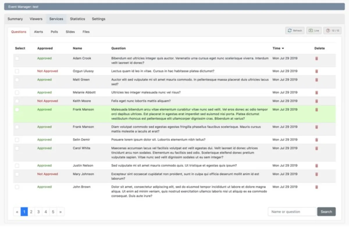 Interface Livecast Media: fonctionnalités, prix, alternatives