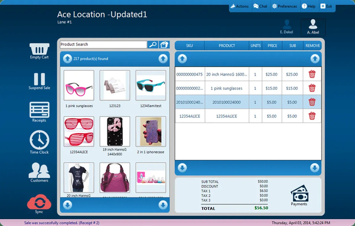 Interface LivePOS: fonctionnalités, prix, alternatives Interface LivePOS: fonctionnalités, prix, alternatives