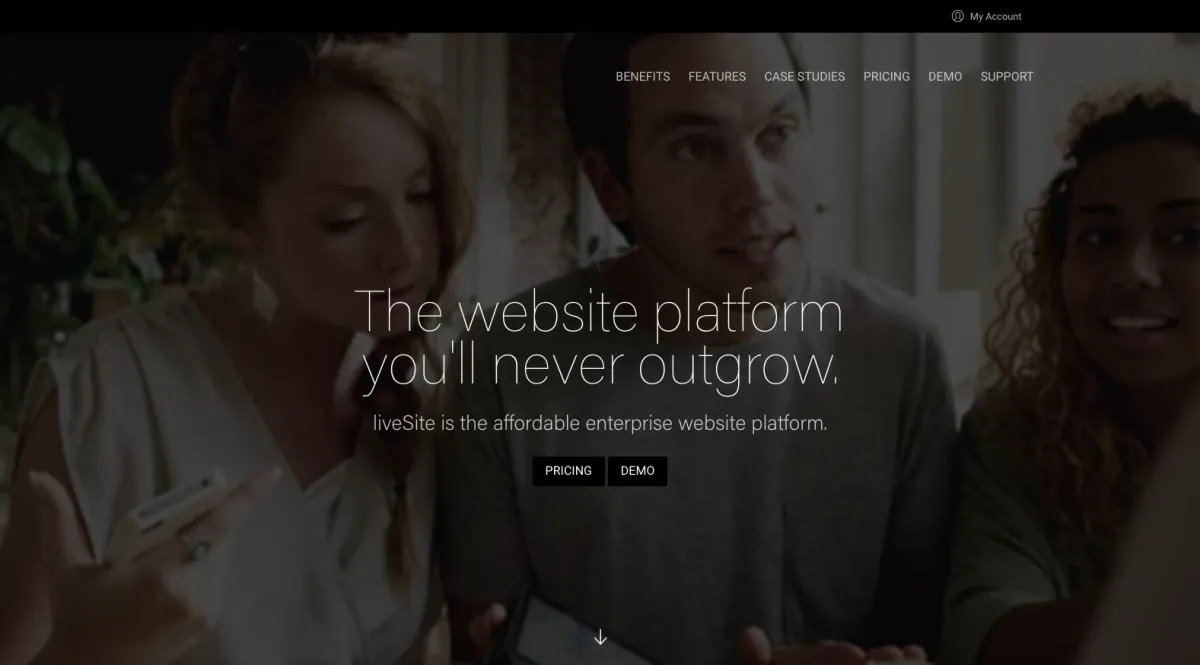 Notre avis sur liveSite : un logiciel CMS à découvrir