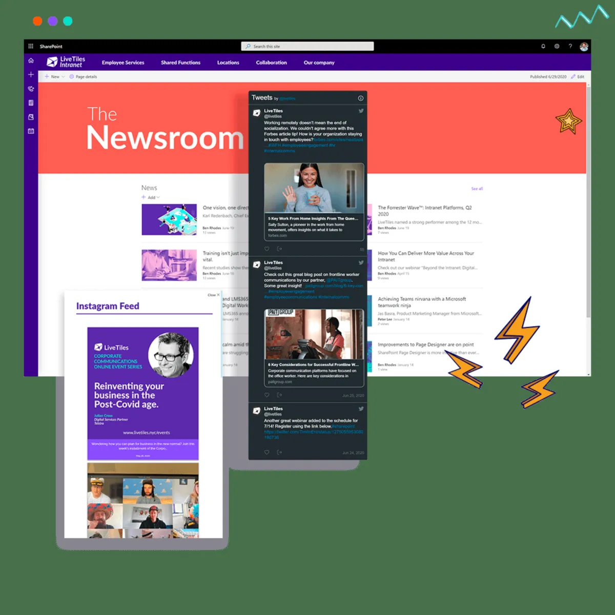 Notre avis sur Livetiles : un logiciel de portail à découvrir Notre avis sur Livetiles : un logiciel de portail à découvrir