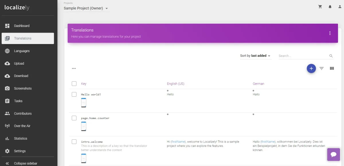 Localizely: avis sur le logiciel de traduction: fonctionnalités, avantages, inconvénients et tarifs