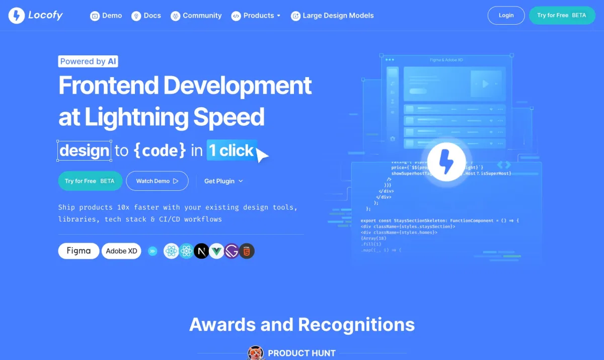 Notre avis sur Locofy.ai : un logiciel de création de site web (website builder) à découvrir