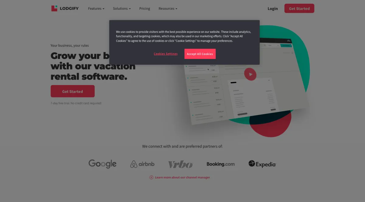 Interface Lodgify : fonctionnalités, prix, alternatives