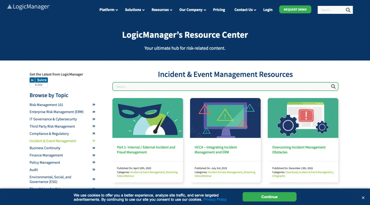 Interface LogicManager : image, ergonomie, alternatives