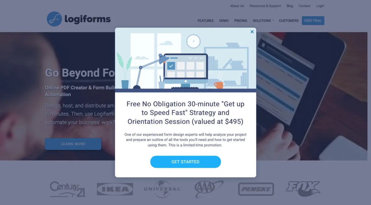 Interface Logiform : fonctionnalités, prix, alternatives