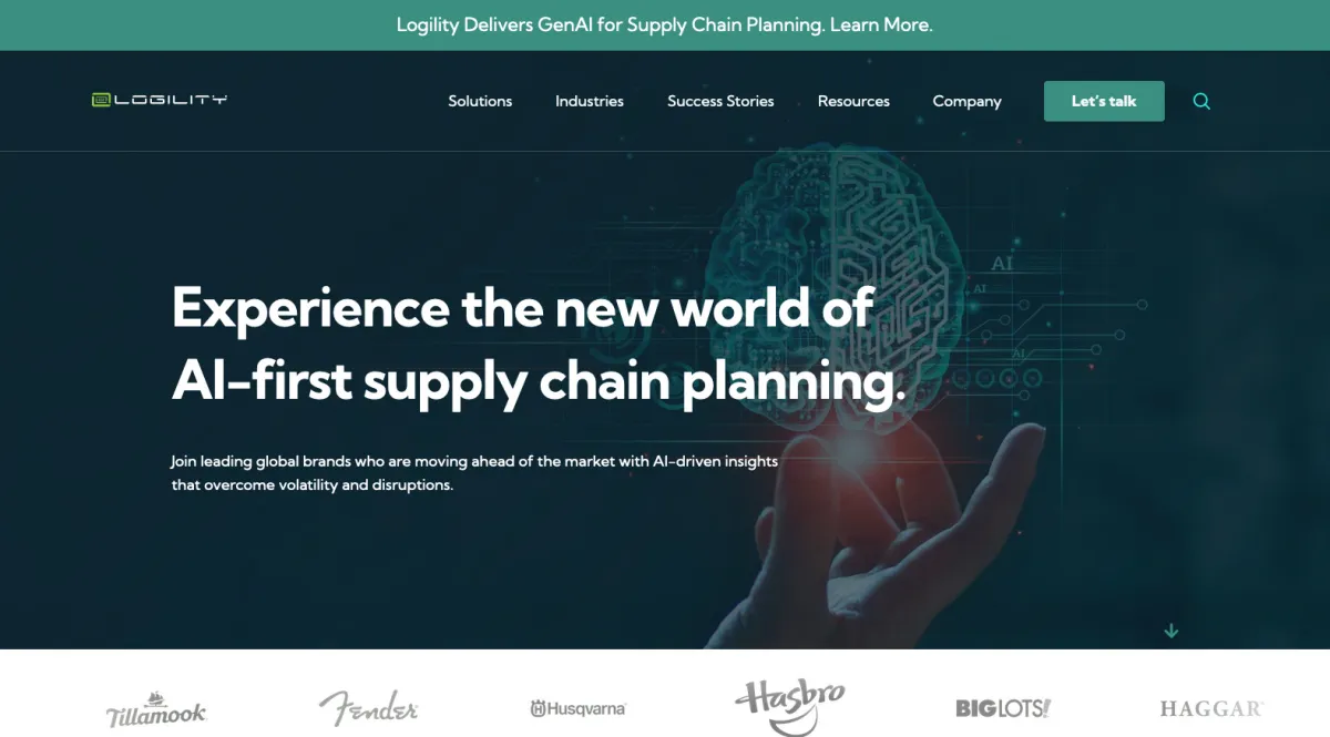 Interface Logility : fonctionnalités, prix, alternatives