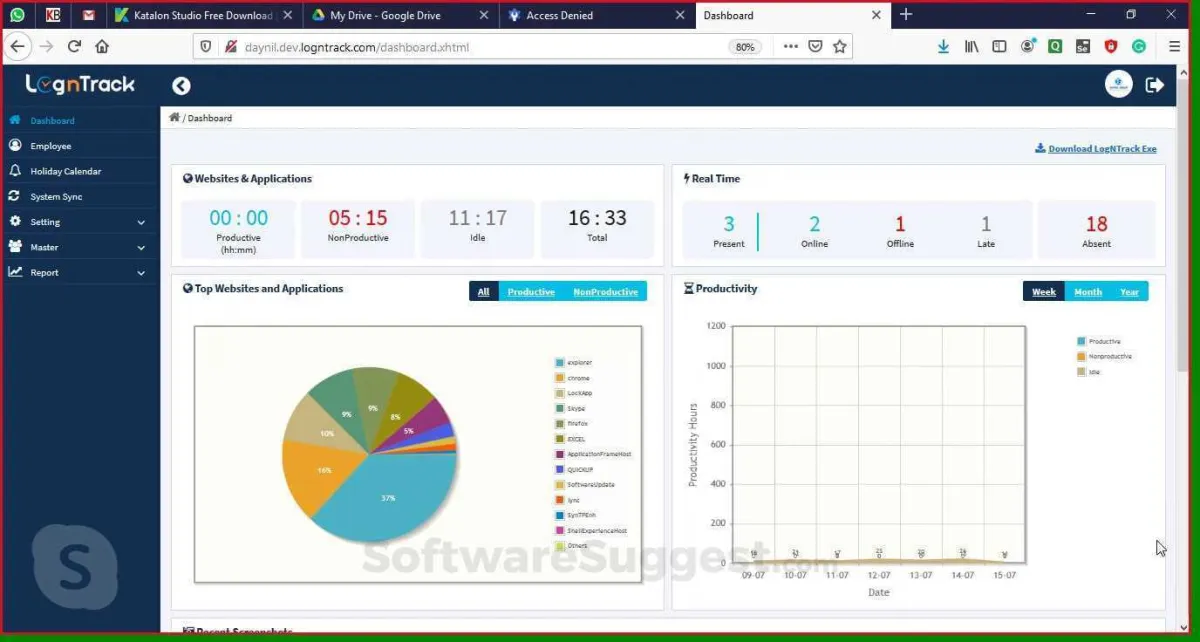 Notre avis sur LogNTrack : un logiciel de surveillance des employés à découvrir Notre avis sur LogNTrack : un logiciel de surveillance des employés à découvrir