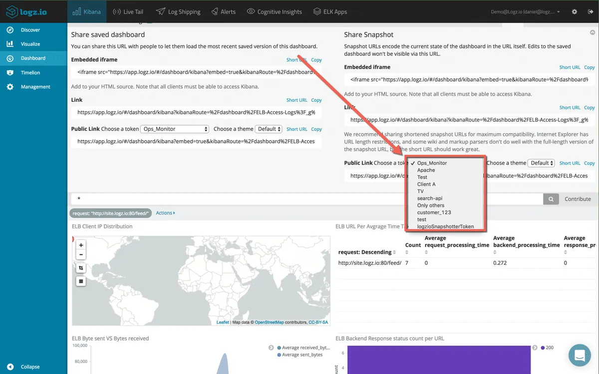 Interface Logz.io: fonctionnalités, prix, alternatives