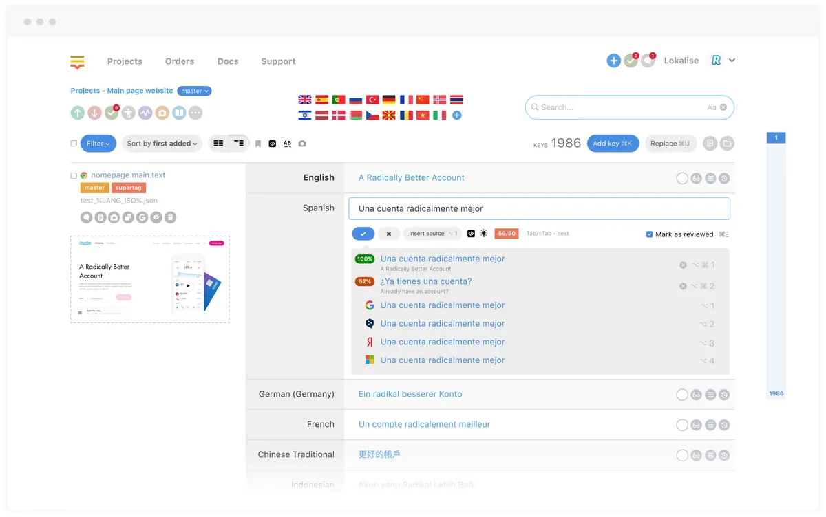 Notre avis sur lokalise : un logiciel de traduction à découvrir Notre avis sur lokalise : un logiciel de traduction à découvrir