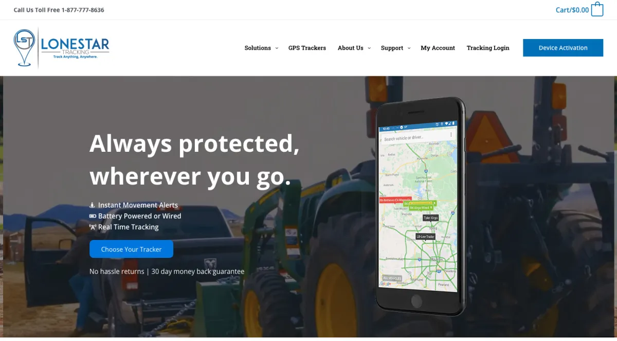 Interface Lone Star Tracking : fonctionnalités, prix, alternatives