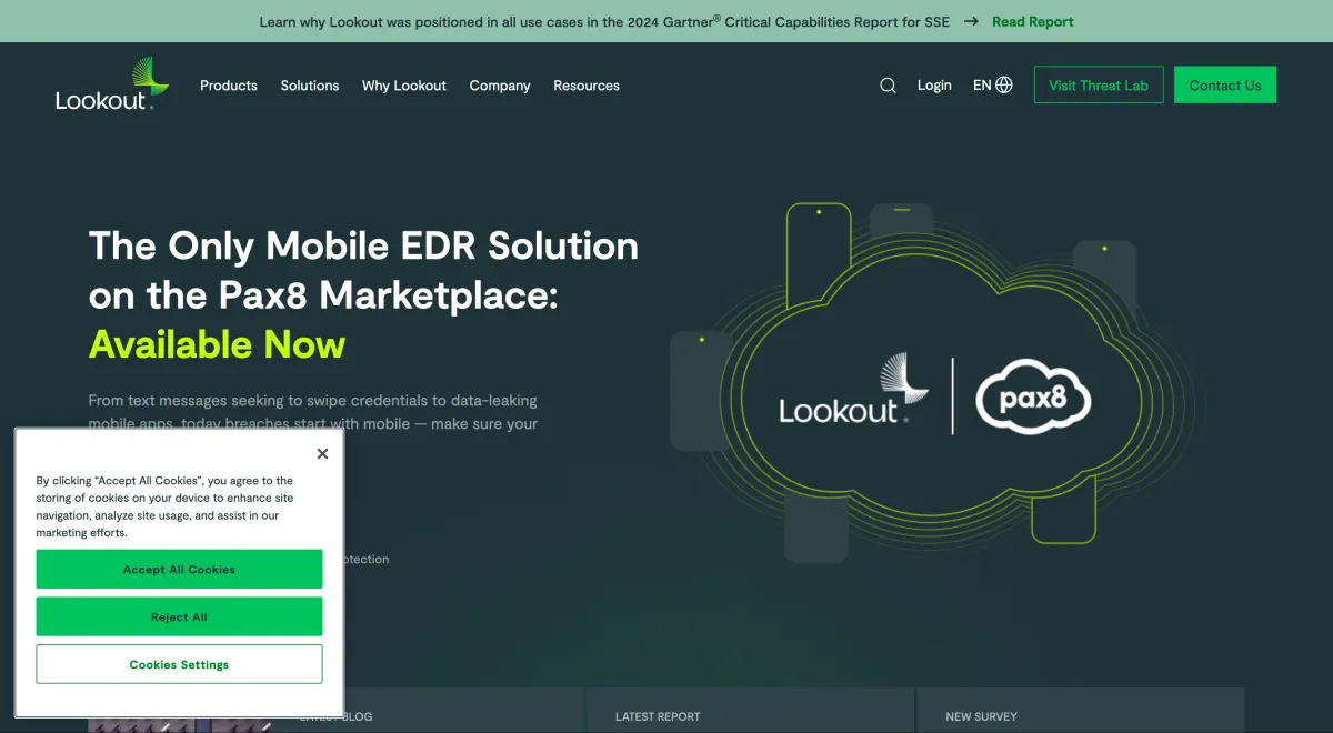 Interface Lookout : fonctionnalités, prix, alternatives