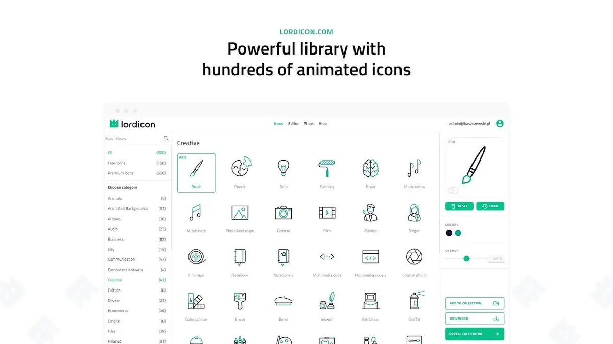 Notre avis sur Lordicon : une banque d'icônes (stock icons) à découvrir Notre avis sur Lordicon : une banque d'icônes (stock icons) à découvrir