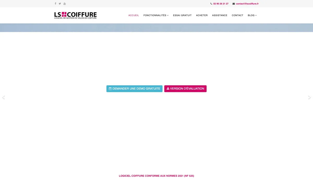 Interface LS Coiffure : image, ergonomie, alternatives