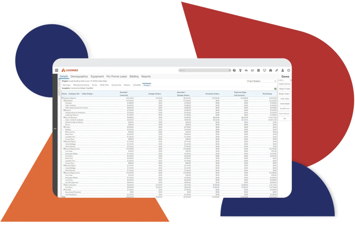 Interface Lucernex: image, ergonomie, alternatives Interface Lucernex: image, ergonomie, alternatives
