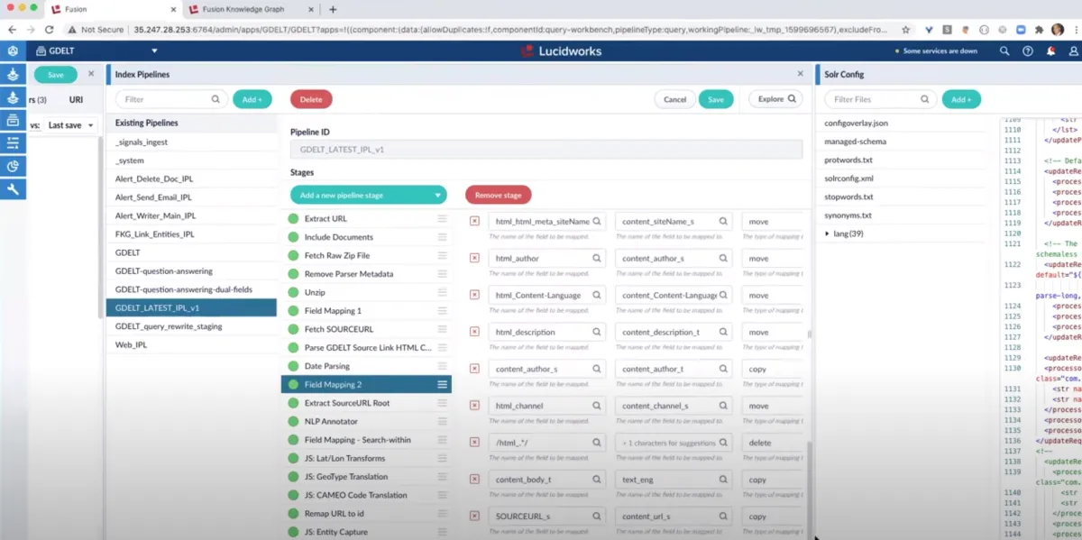 Interface LucidWorks: fonctionnalités, prix, alternatives