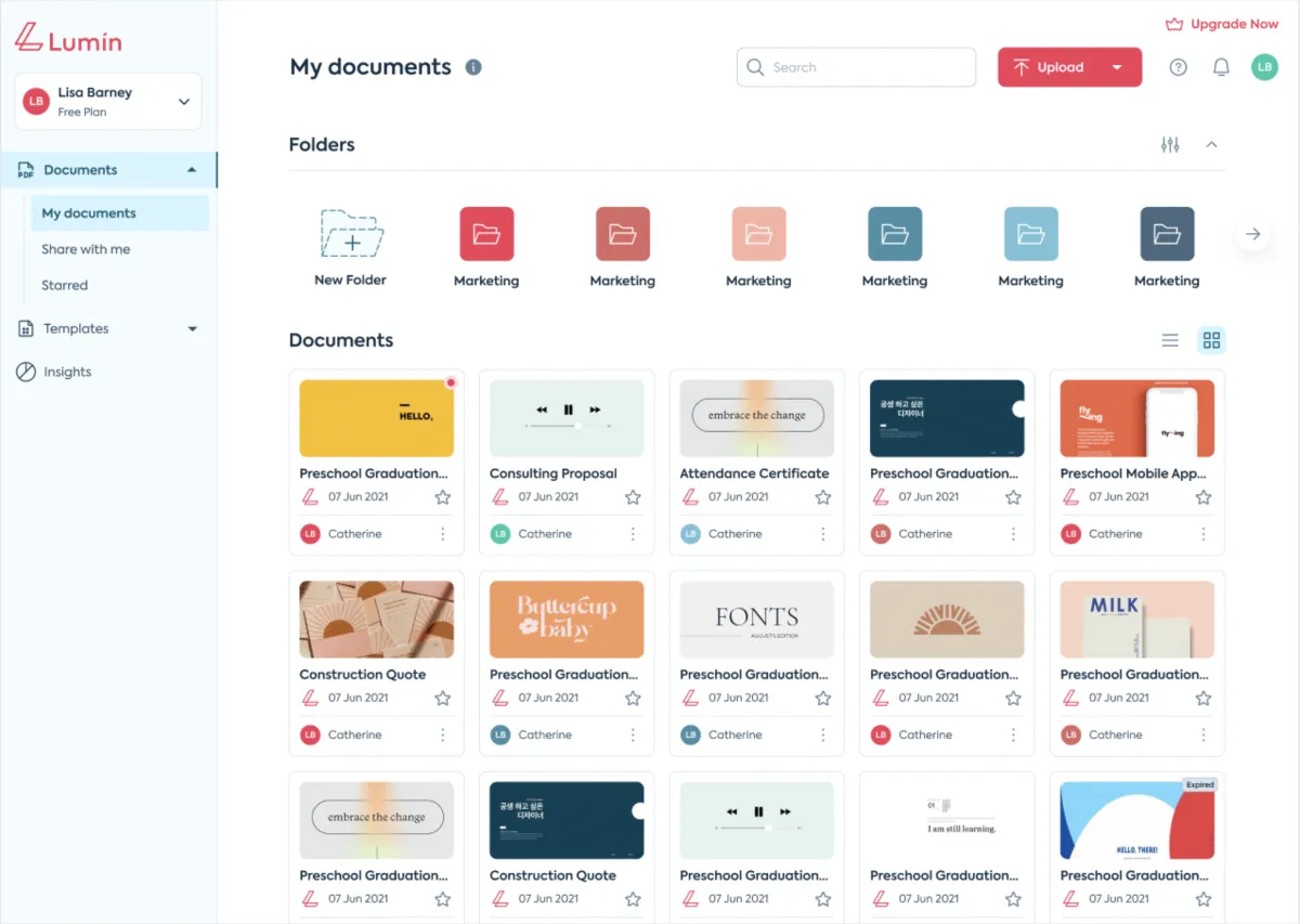 Interface Lumin PDF: fonctionnalités, prix, alternatives