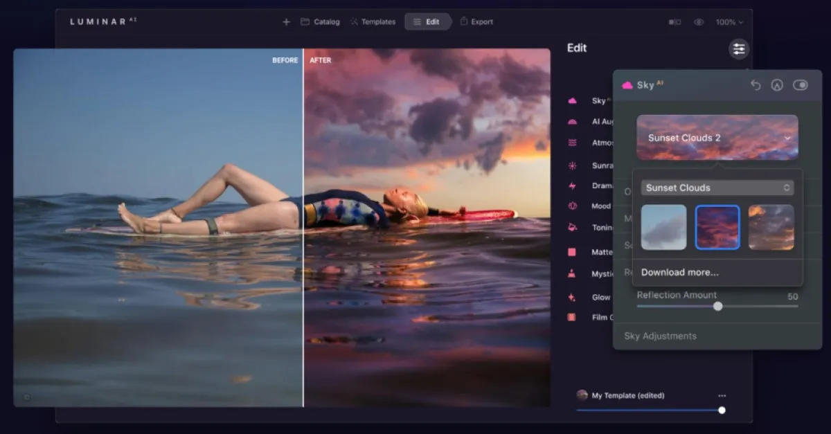 Notre avis sur Luminar Neo : un logiciel de retouche photo / édition d'image à découvrir