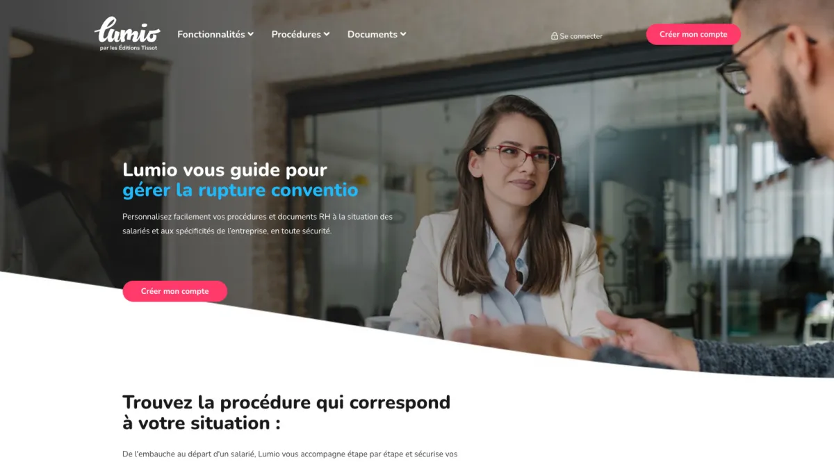 Interface Lumio RH : fonctionnalités, prix, alternatives