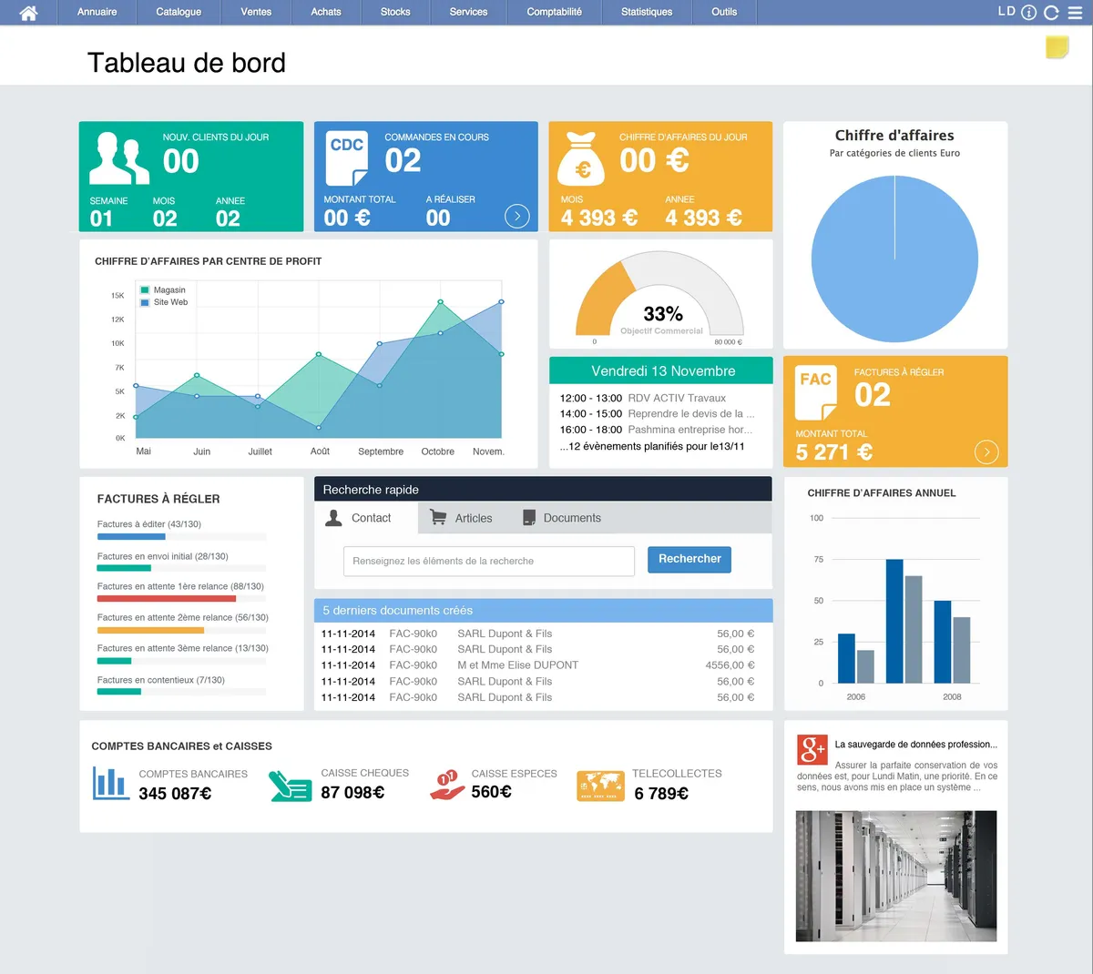 Notre avis sur Lundi Matin Business : un logiciel ERP à découvrir