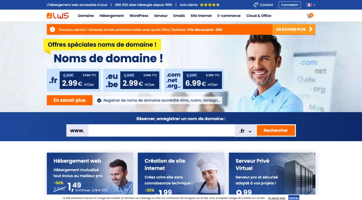 Interface LWS : fonctionnalités, prix, alternatives
