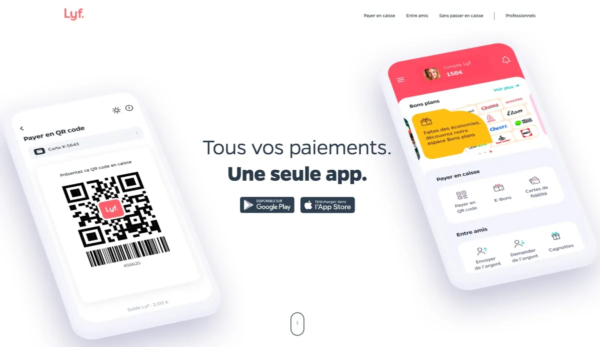 Interface Lyf Pay : fonctionnalités, prix, alternatives Interface Lyf Pay : fonctionnalités, prix, alternatives