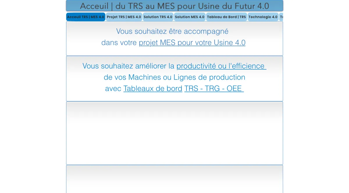 Interface M.E.S CONSULTING : fonctionnalités, prix, alternatives