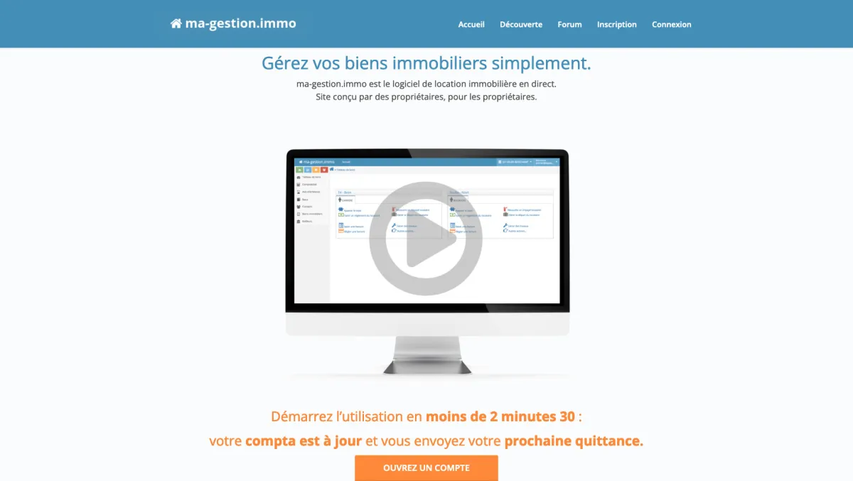 Interface Ma-Gestion.immo : fonctionnalités, prix, alternatives