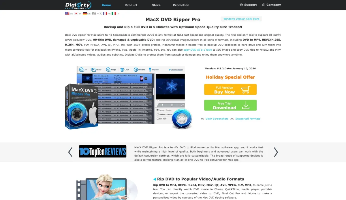 Notre avis sur MacX DVD Ripper Pro : un logiciel de graphisme à découvrir