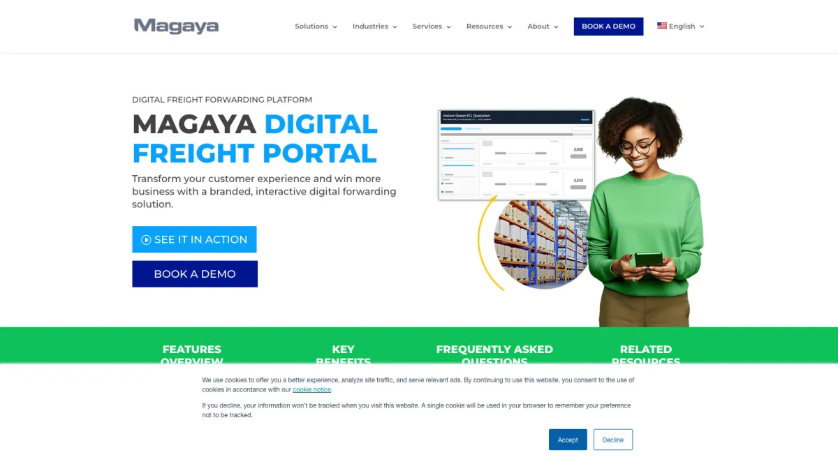 Notre avis sur Magaya WMS : un logiciel de gestion d'entrepôt (WMS) à découvrir