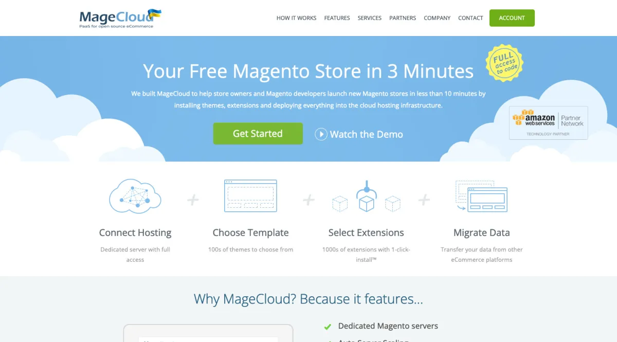 Interface MageCloud : fonctionnalités, prix, alternatives