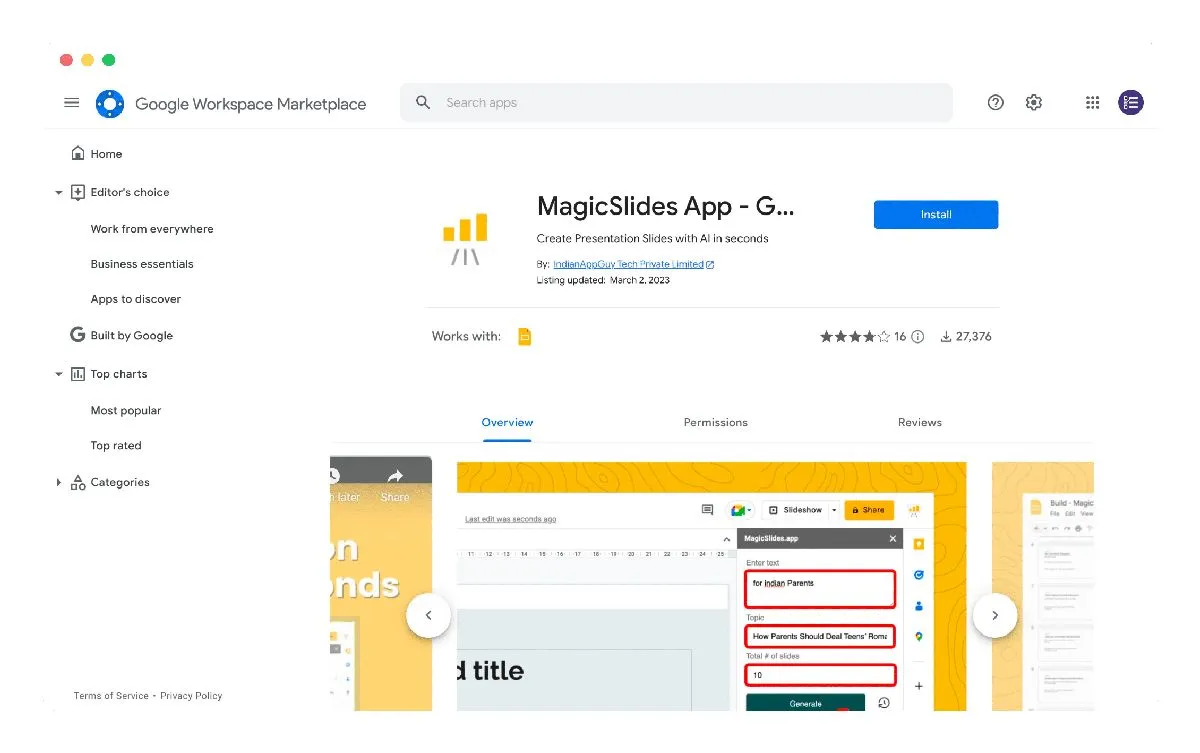 Notre avis sur MagicSlides : un logiciel de présentation à découvrir