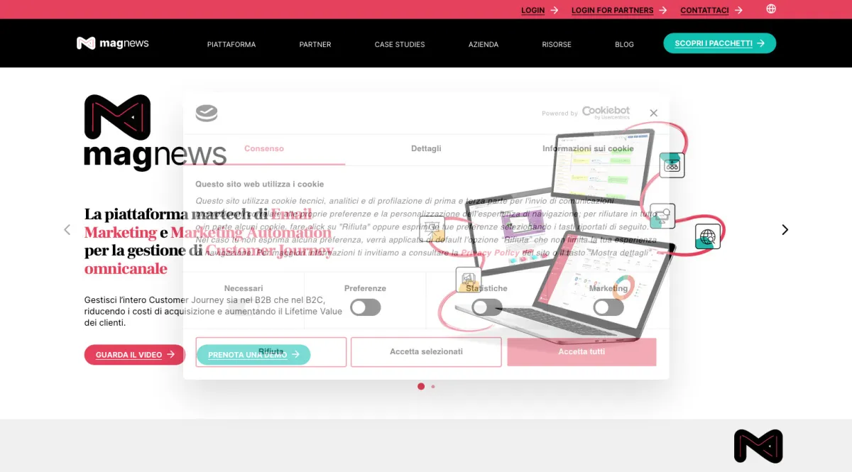 Interface MagNews : image, ergonomie, alternatives