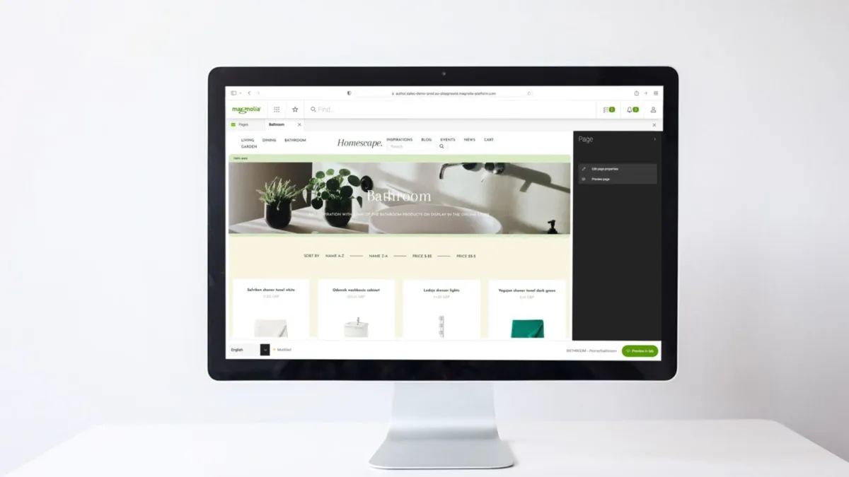 Interface Magnolia: image, ergonomie, alternatives