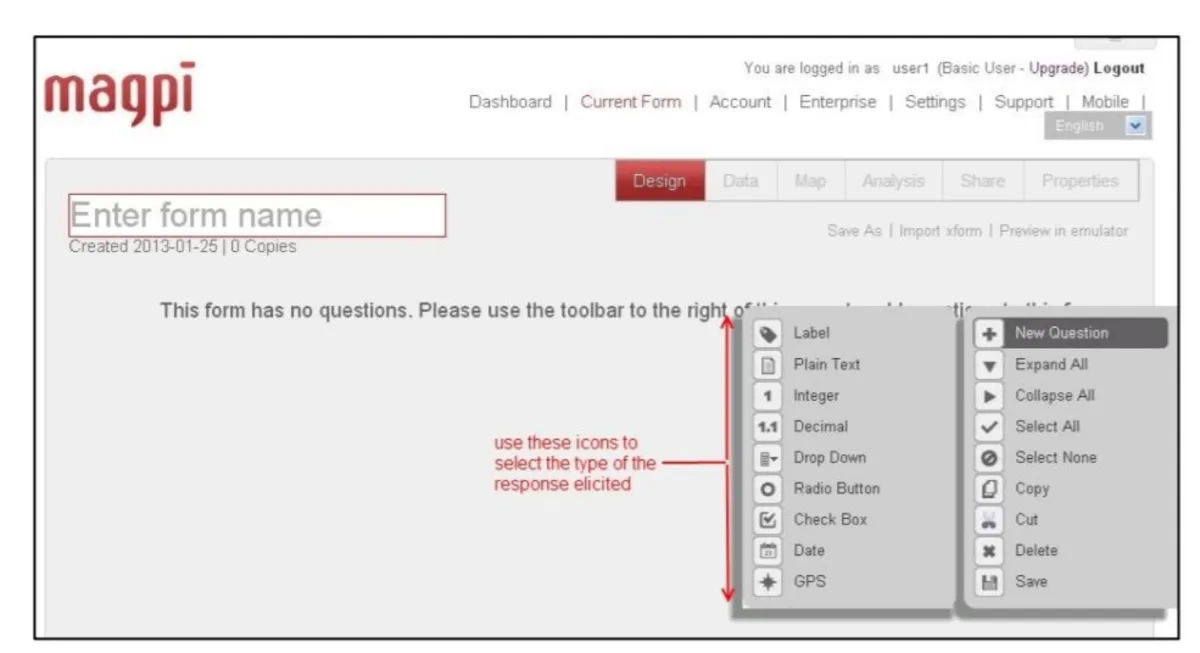 Interface Magpi: image, ergonomie, alternatives Interface Magpi: image, ergonomie, alternatives