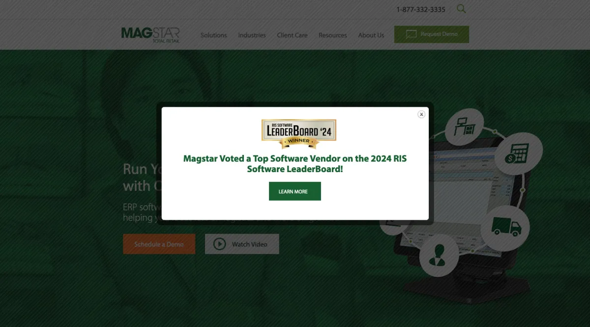 Interface Magstar Total Retail : fonctionnalités, prix, alternatives