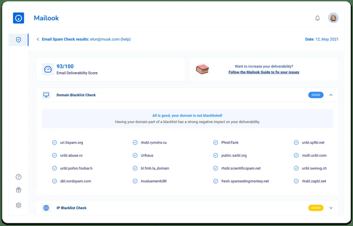 Notre avis sur Mailook : un logiciel de vérification d'adresses email à découvrir