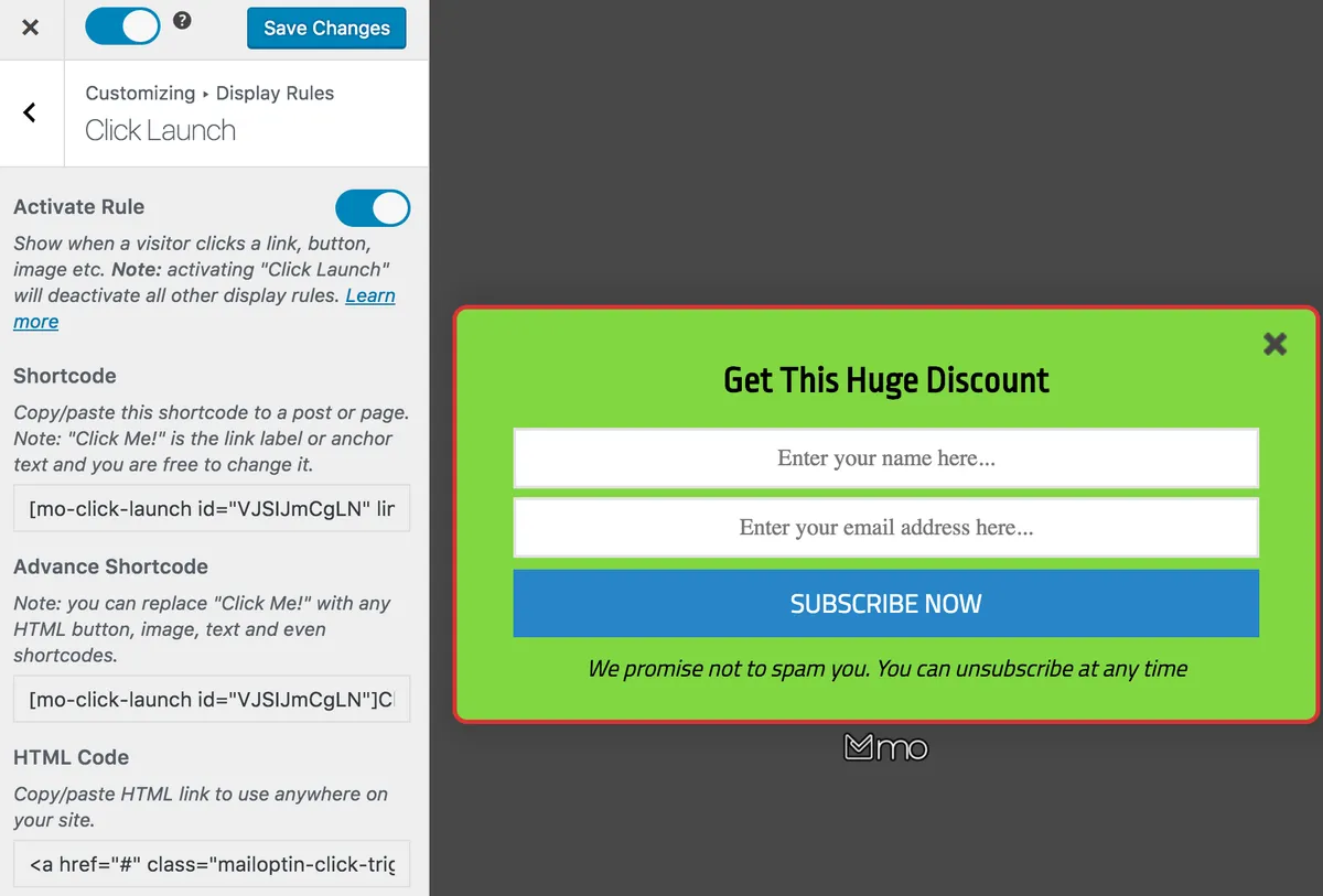Interface MailOptin: image, ergonomie, alternatives