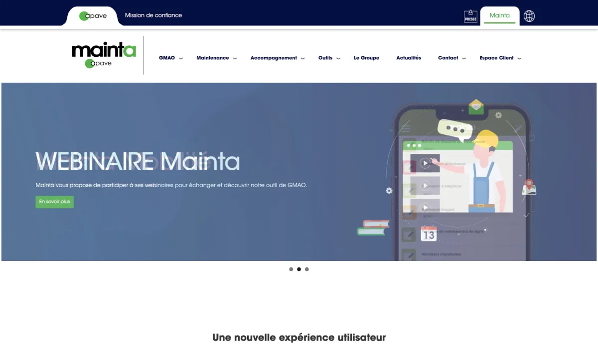 Interface Mainta Lumen : fonctionnalités, prix, alternatives