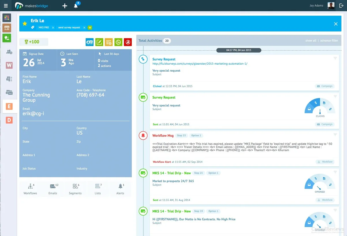 Notre avis sur Makesbridge : un logiciel de marketing automation à découvrir