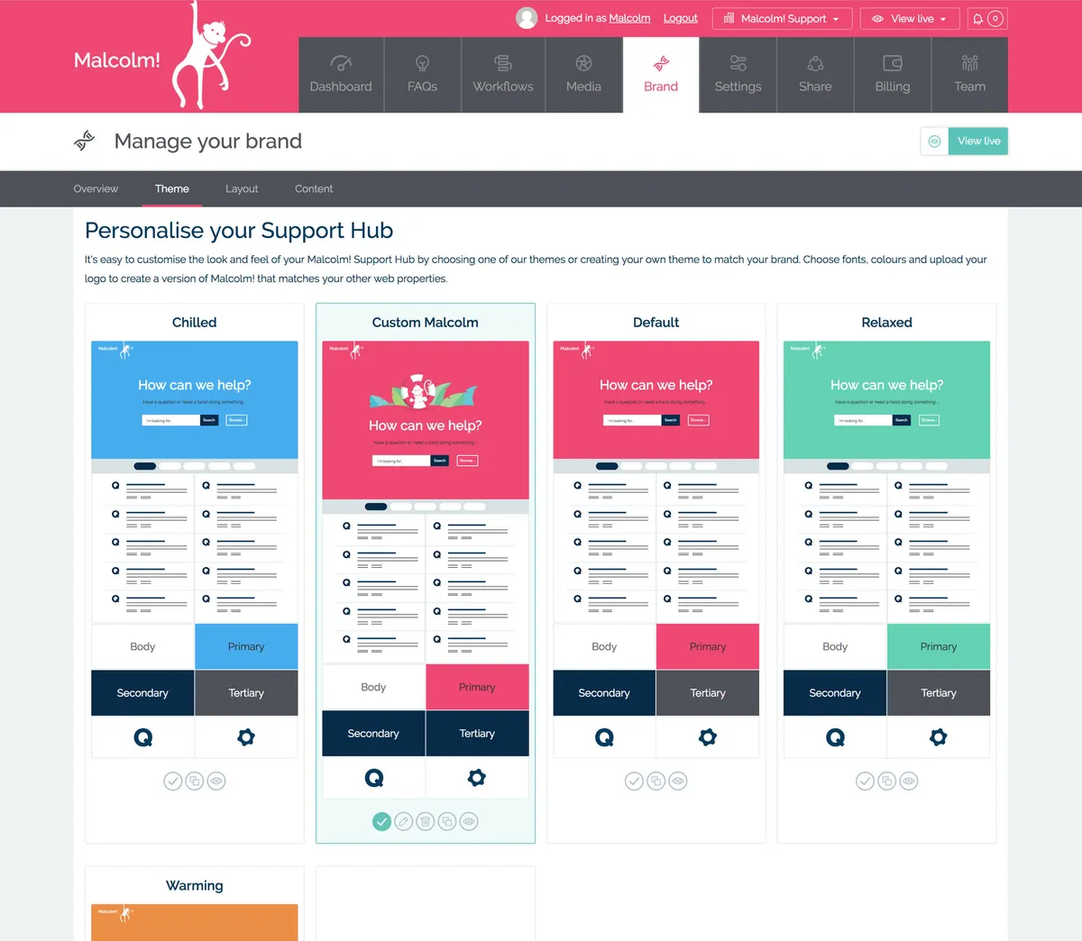 Interface Malcolm!: fonctionnalités, prix, alternatives Interface Malcolm!: fonctionnalités, prix, alternatives