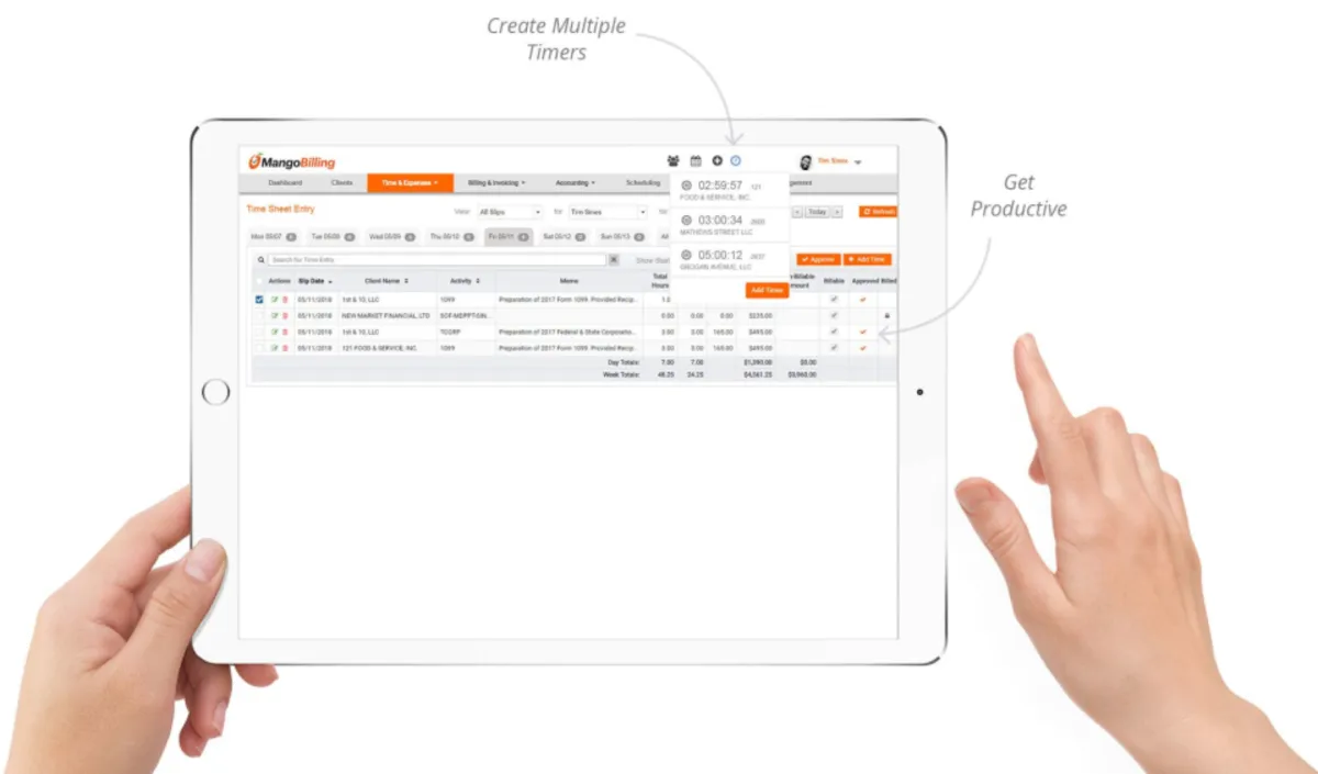 Interface Mango Practice Management: fonctionnalités, prix, alternatives
