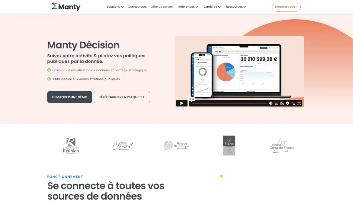Interface Manty Décision : fonctionnalités, prix, alternatives