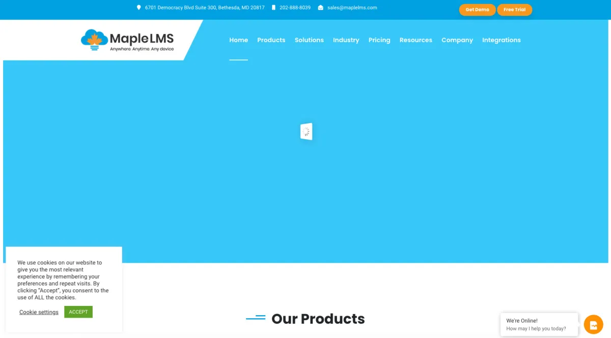 Interface MapleLMS : fonctionnalités, prix, alternatives