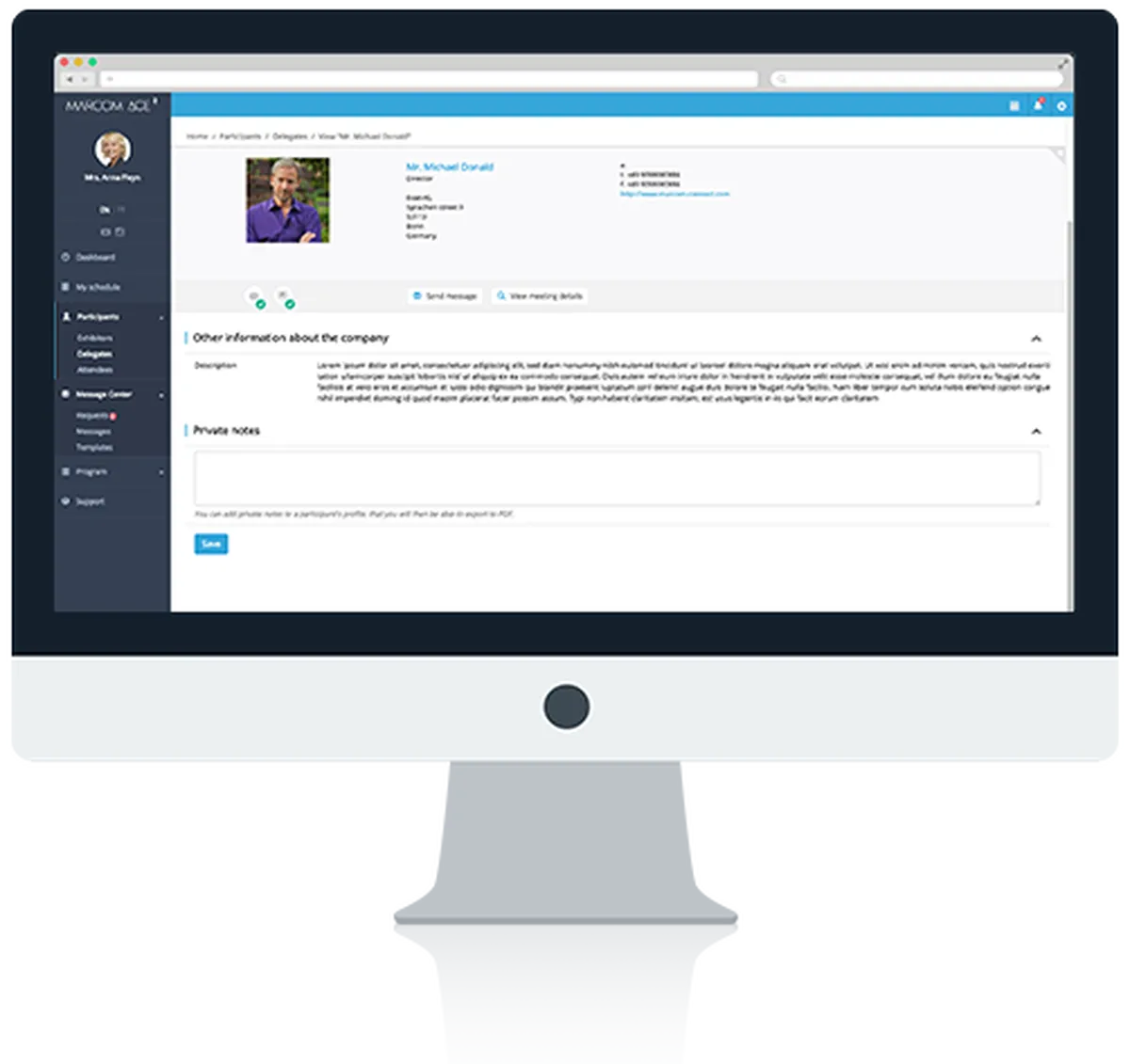 Notre avis sur Marcom ACE : un logiciel de gestion d'événements à découvrir