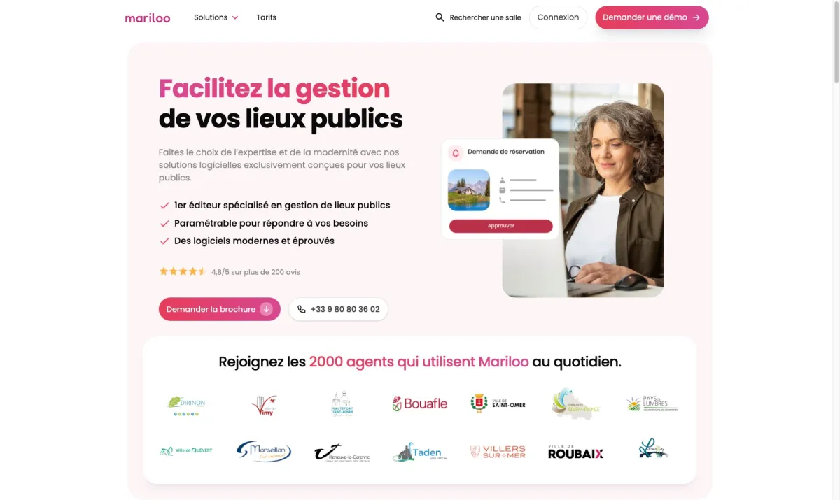 Interface MARILOO : fonctionnalités, prix, alternatives